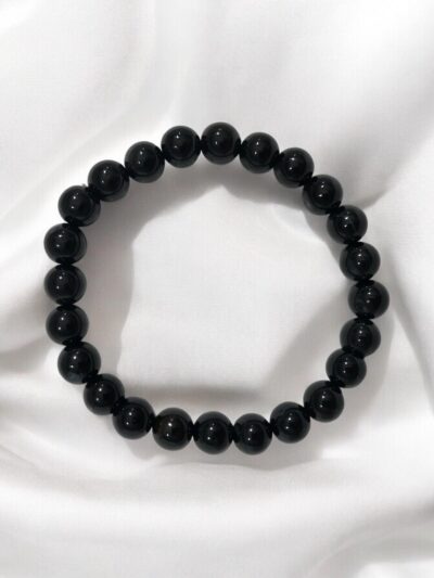 BRACELET BOULE 08MM ONYX A