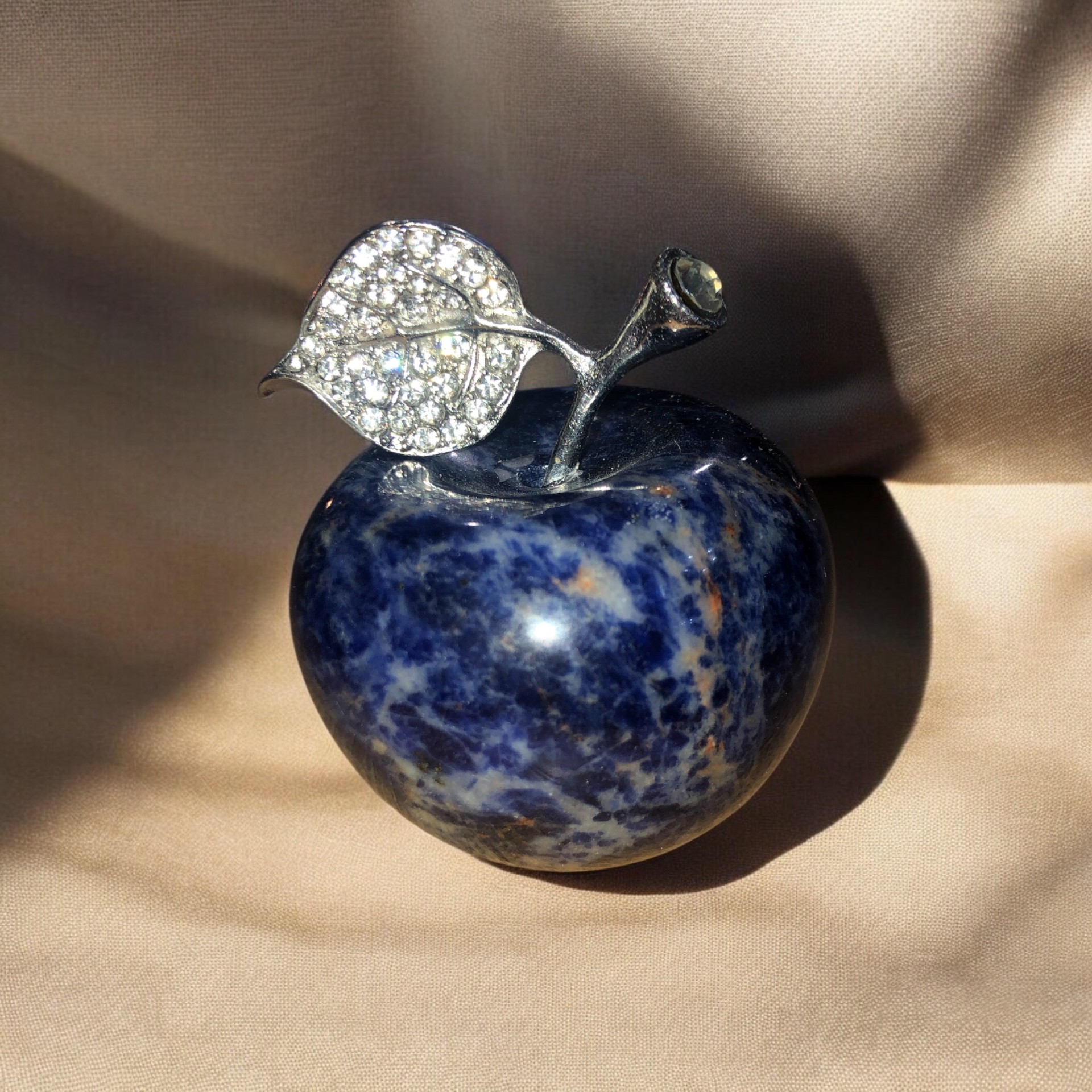 POMME 45mm SODALITE BRÉSIL A