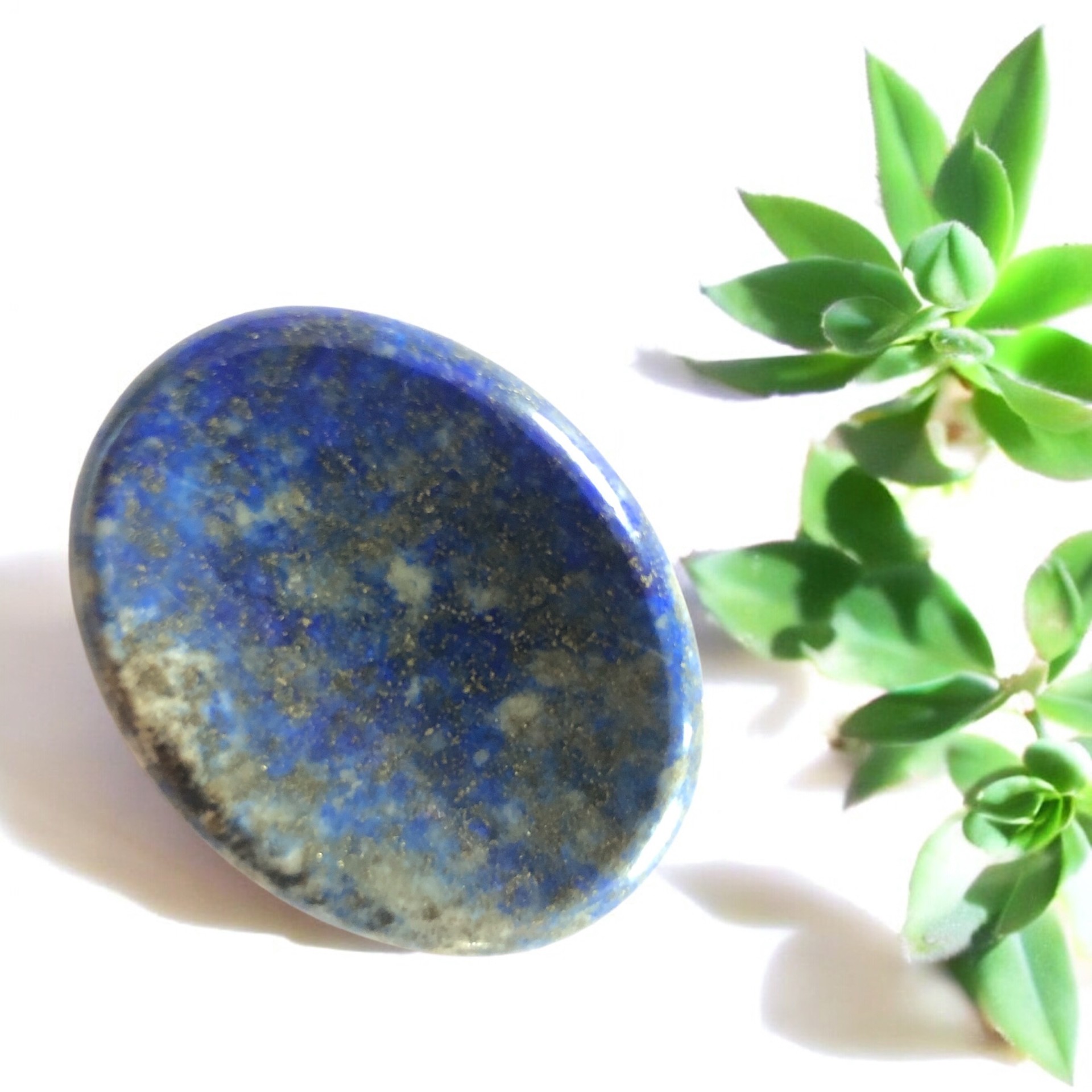 GALET ANTI STRESS 40 À 45MM LAPIS LAZULI AB