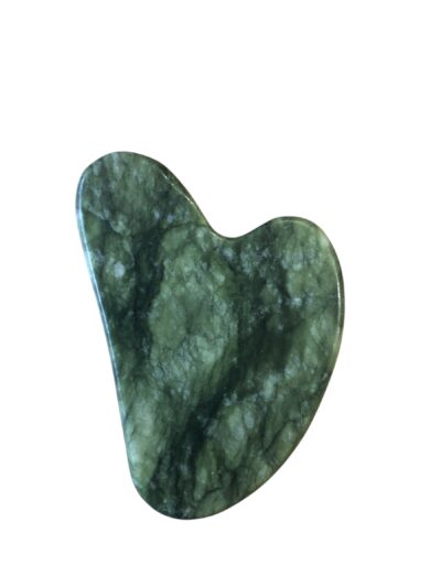 GUA SHA COEUR 80MM JADE