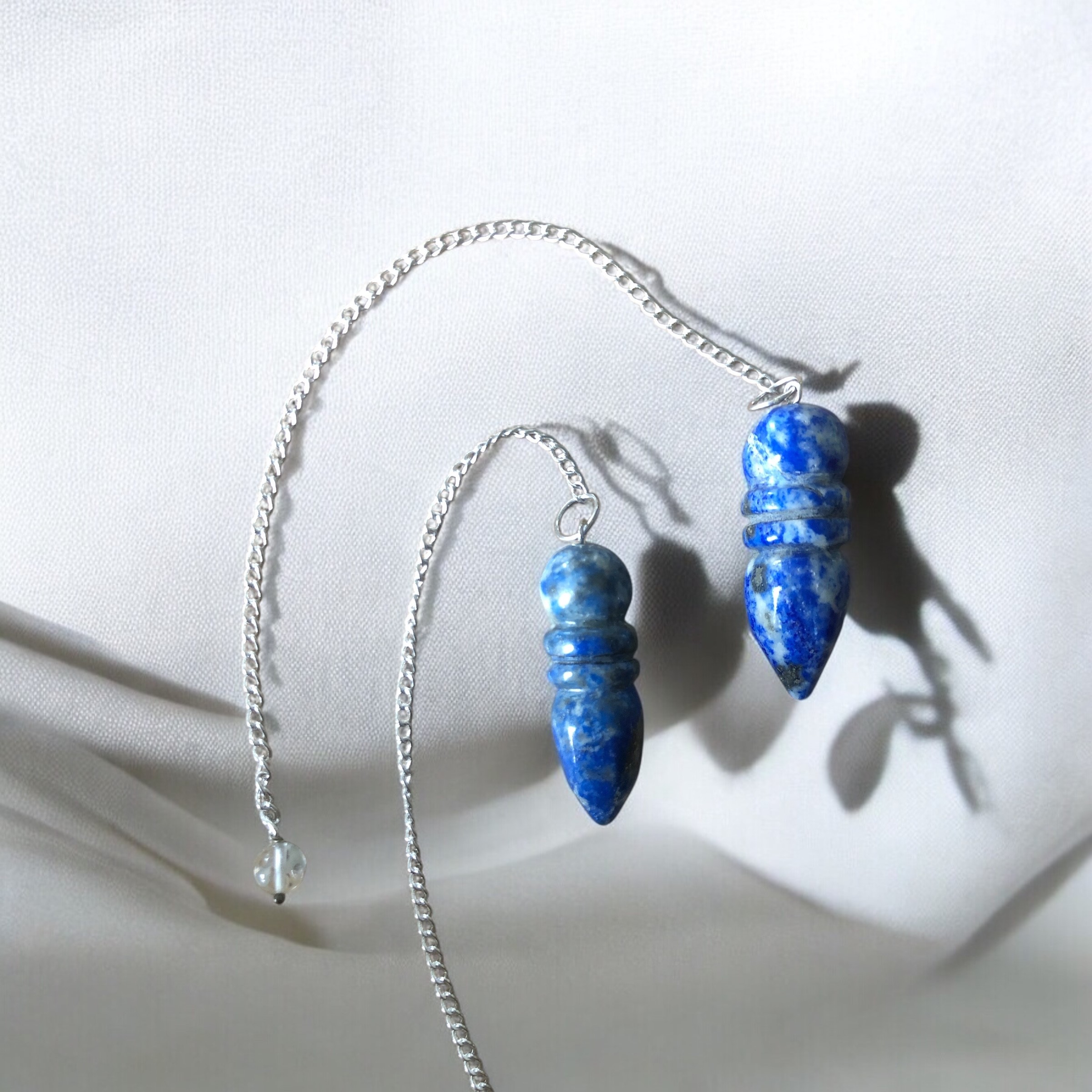PENDULE ÉGYPTIEN LAPIS LAZULI AFGHANISTAN AB (VENDU A L'UNITE)